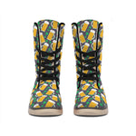 Clover And Beer St. Patrick's Day Print Winter Boots