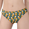 Clover And Beer St. Patrick's Day Print Women's Panties