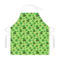 Clover And Hat St. Patrick's Day Print Adjustable Apron