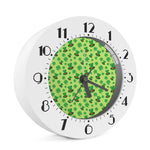 Clover And Hat St. Patrick's Day Print Alarm Clock