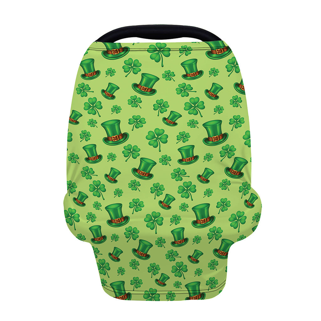 Clover And Hat St. Patrick's Day Print Baby Seat Cover