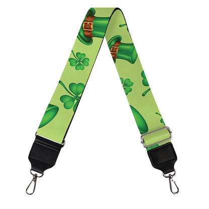 Clover And Hat St. Patrick's Day Print Bag Strap