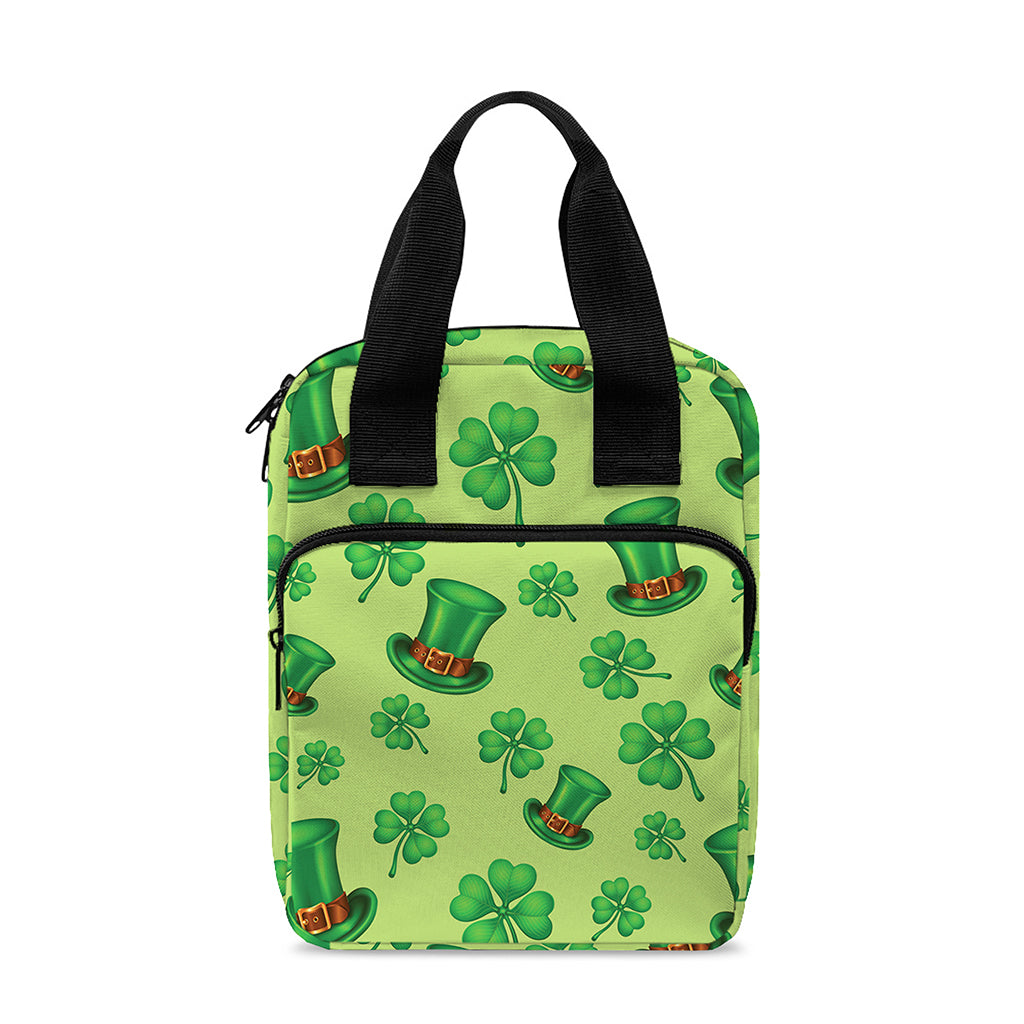 Clover And Hat St. Patrick's Day Print Bible Tote Bag
