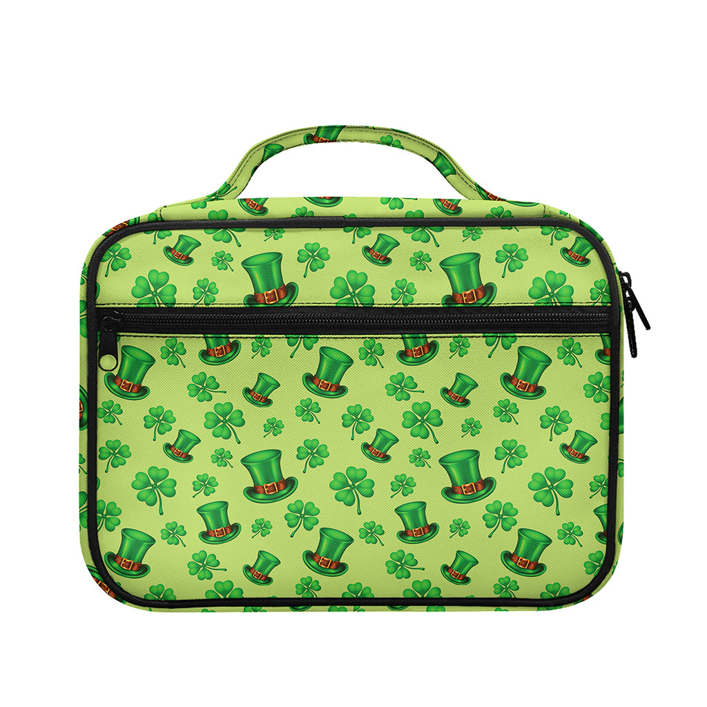 Clover And Hat St. Patrick's Day Print Briefcase Bible Bag