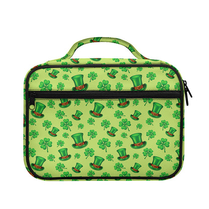 Clover And Hat St. Patrick's Day Print Briefcase Bible Bag