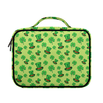 Clover And Hat St. Patrick's Day Print Briefcase Bible Bag