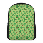 Clover And Hat St. Patrick's Day Print Casual Backpack