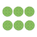 Clover And Hat St. Patrick's Day Print Coaster Set