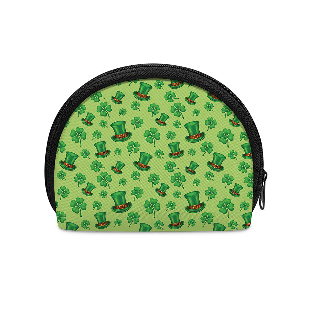 Clover And Hat St. Patrick's Day Print Coin Purse