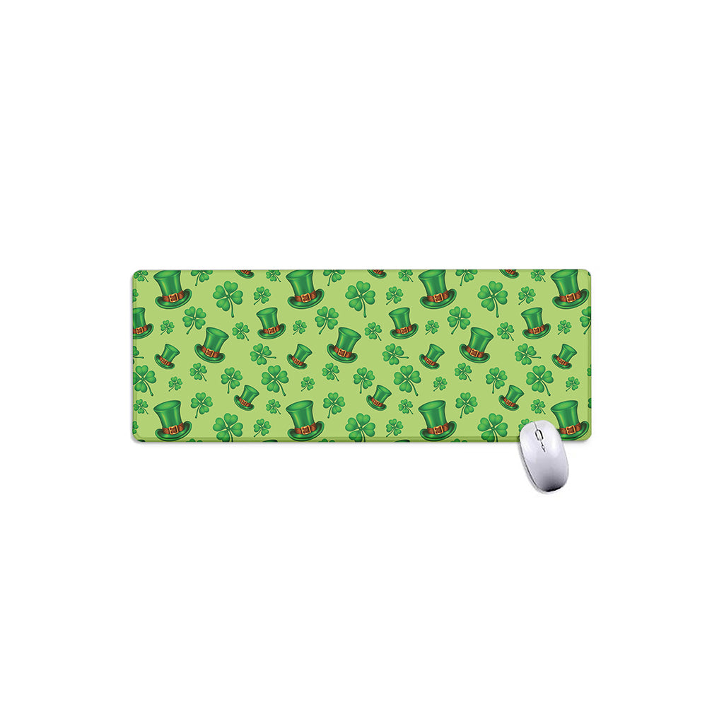 Clover And Hat St. Patrick's Day Print Extended Mouse Pad