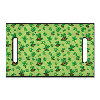 Clover And Hat St. Patrick's Day Print Golf Cart Seat Cover
