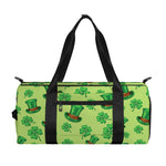 Clover And Hat St. Patrick's Day Print Gym Bag