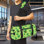 Clover And Hat St. Patrick's Day Print Gym Bag