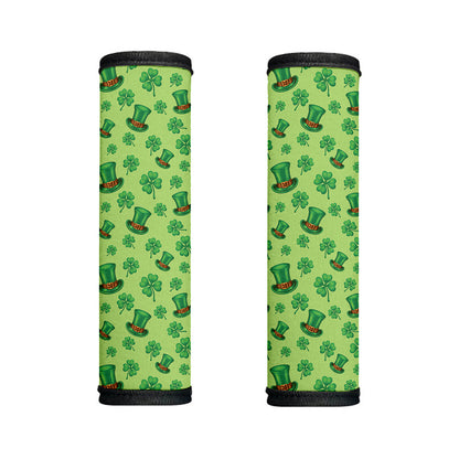 Clover And Hat St. Patrick's Day Print Handle Covers