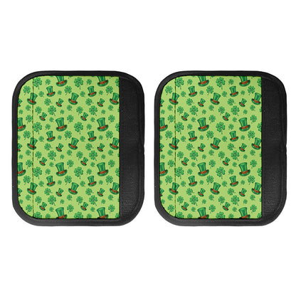 Clover And Hat St. Patrick's Day Print Handle Covers