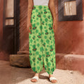 Clover And Hat St. Patrick's Day Print Harem Pants