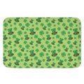 Clover And Hat St. Patrick's Day Print Indoor Door Mat