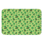 Clover And Hat St. Patrick's Day Print Indoor Door Mat