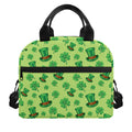 Clover And Hat St. Patrick's Day Print Insulated Lunch Bag