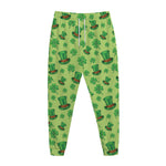Clover And Hat St. Patrick's Day Print Jogger Pants
