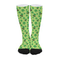 Clover And Hat St. Patrick's Day Print Long Socks