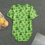 Clover And Hat St. Patrick's Day Print Men's Bodysuit