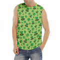 Clover And Hat St. Patrick's Day Print Men's Fitness Tank Top