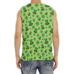 Clover And Hat St. Patrick's Day Print Men's Fitness Tank Top