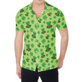Clover And Hat St. Patrick's Day Print Men's Shirt