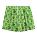 Clover And Hat St. Patrick's Day Print Mesh Shorts