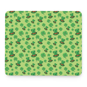 Clover And Hat St. Patrick's Day Print Mouse Pad