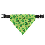 Clover And Hat St. Patrick's Day Print Over The Collar Dog Bandana