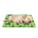 Clover And Hat St. Patrick's Day Print Pet Cooling Mat Cover