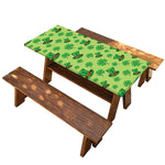 Clover And Hat St. Patrick's Day Print Picnic Table Cover