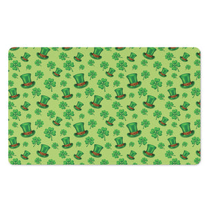 Clover And Hat St. Patrick's Day Print Polyester Doormat