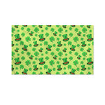 Clover And Hat St. Patrick's Day Print Polyester Flag