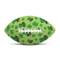 Clover And Hat St. Patrick's Day Print Rugby Ball