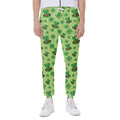 Clover And Hat St. Patrick's Day Print Joggers