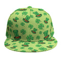 Clover And Hat St. Patrick's Day Print Snapback Cap