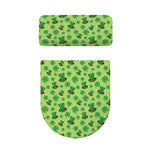 Clover And Hat St. Patrick's Day Print Toilet Lid And Tank Cover Set