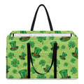 Clover And Hat St. Patrick's Day Print Utility Tote Bag
