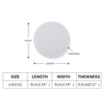 Black And White Taurus Sign Print Coaster Set