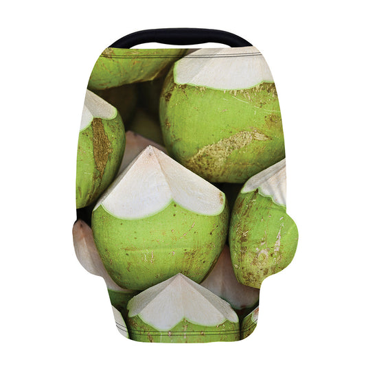 Coconut 3D Print Baby Seat Cover