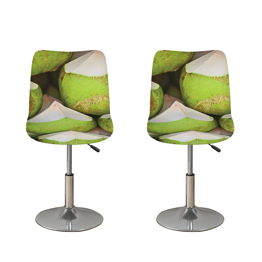 Coconut 3D Print Bar Stool Covers