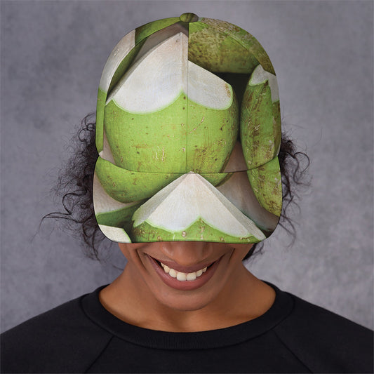 Coconut 3D Print Baseball Cap