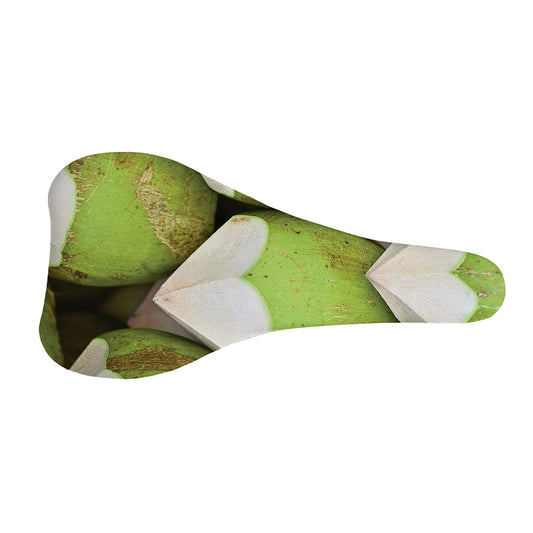 Coconut 3D Print Bicycle Seat Cover