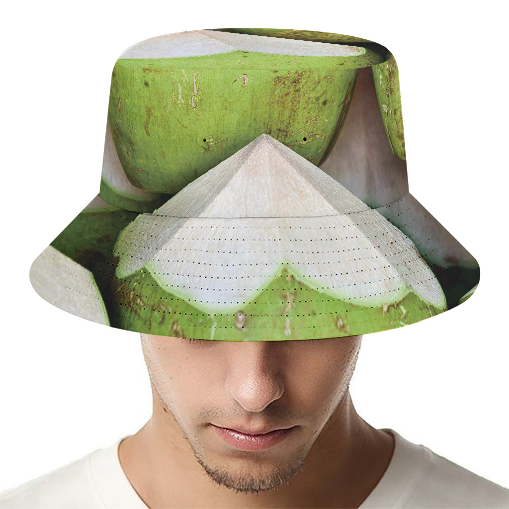 Coconut 3D Print Bucket Hat