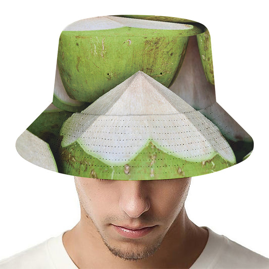 Coconut 3D Print Bucket Hat