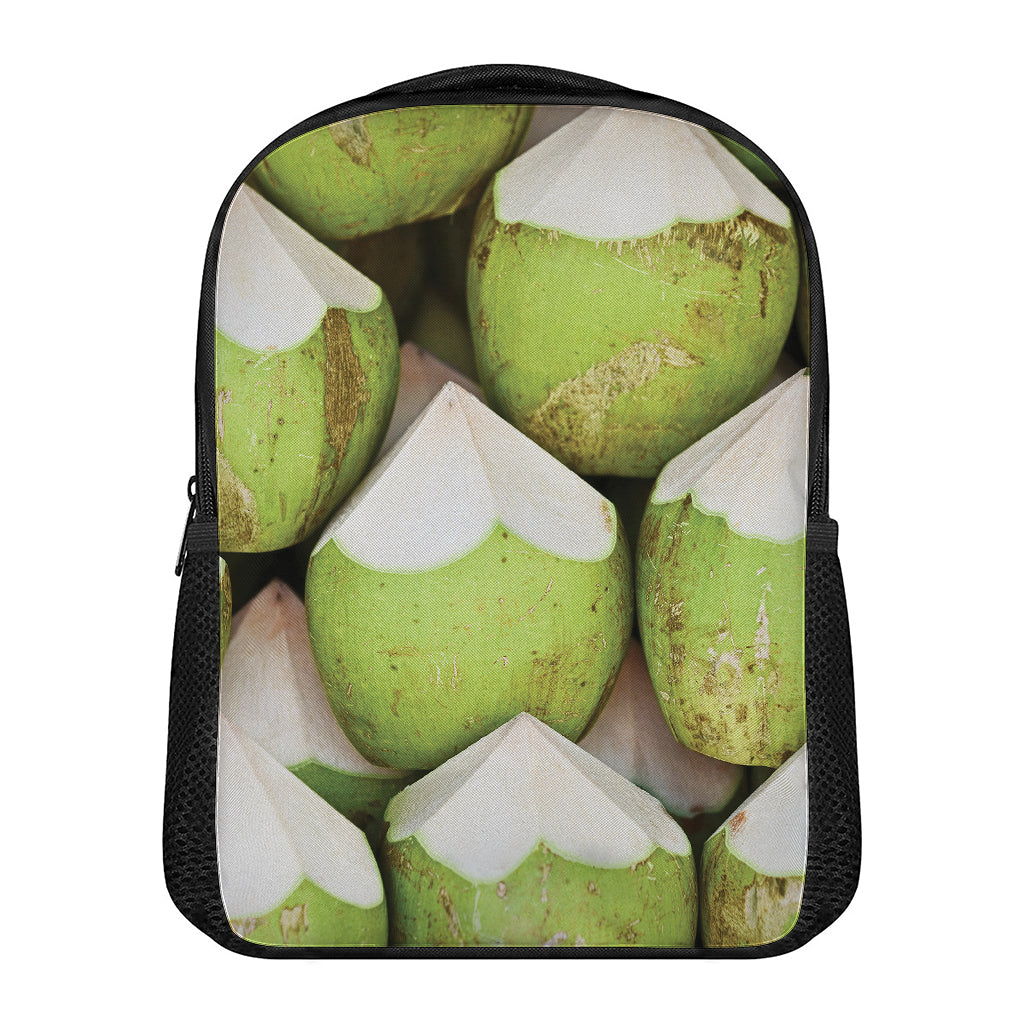Coconut 3D Print Casual Backpack