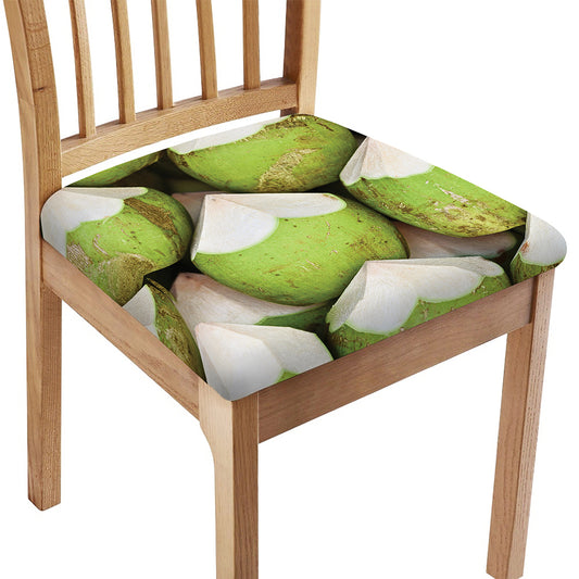Coconut 3D Print Chair Cushion Cover